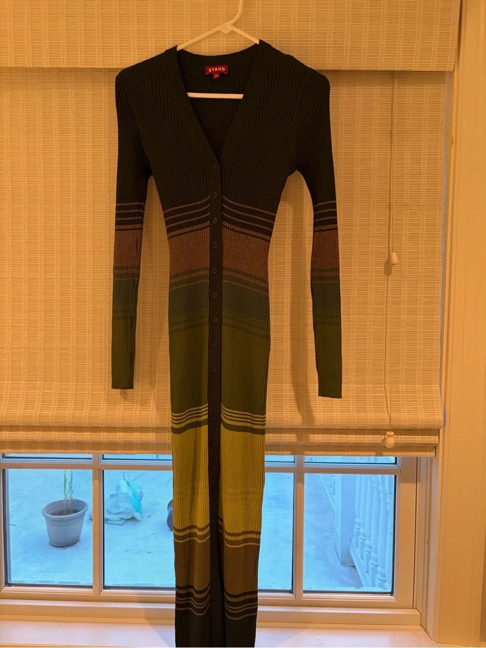 STAUD Pine Forest Shoko Dress - Picture 4 of 4
